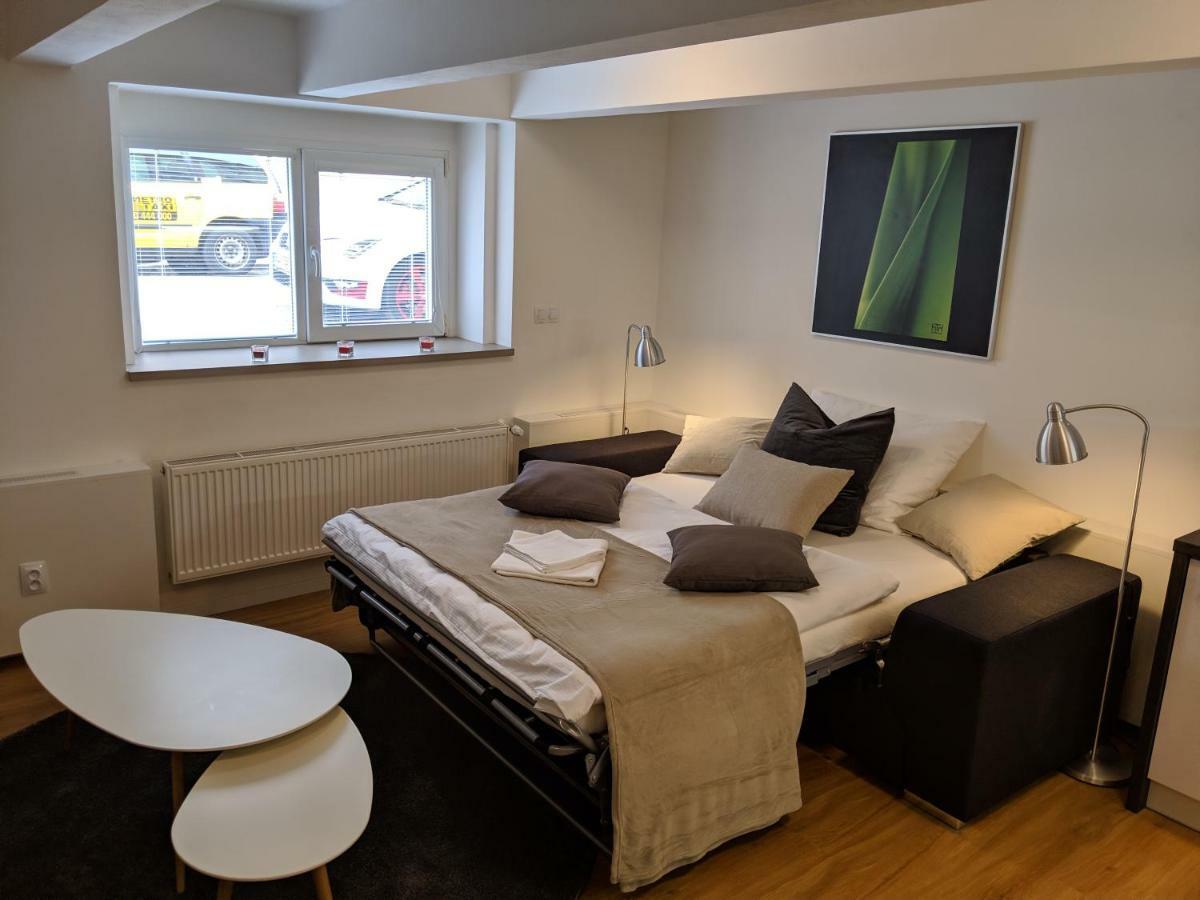 Ap 1 - Apartments 4U Brezinova "Overnight Simply" Hradec Králové エクステリア 写真